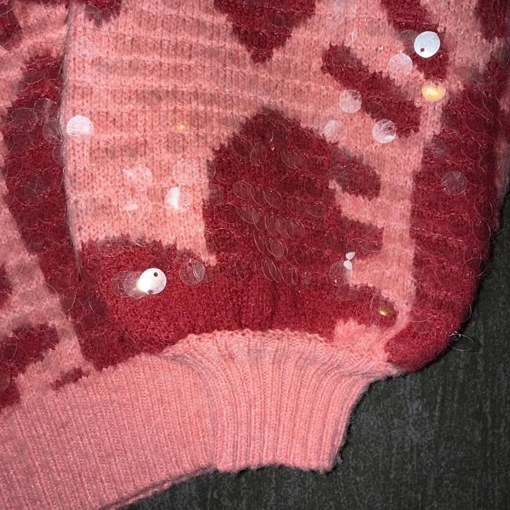 Farm Rio Sequins Knit Sweater - Picture 6 of 13
